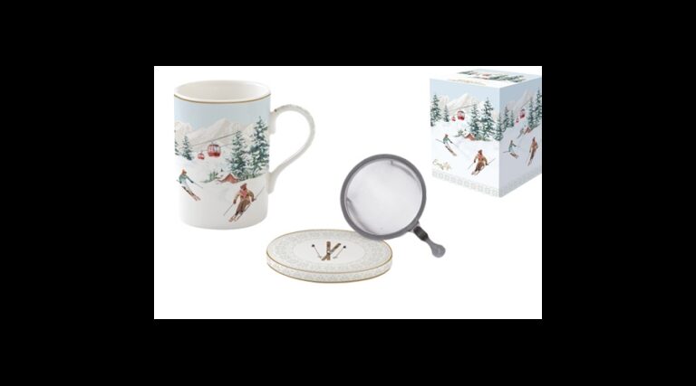 R2S.105CHAL Porcelán szűrősbögre tetővel