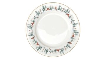 R2S.942CHAL Porcelán lapostányér 26