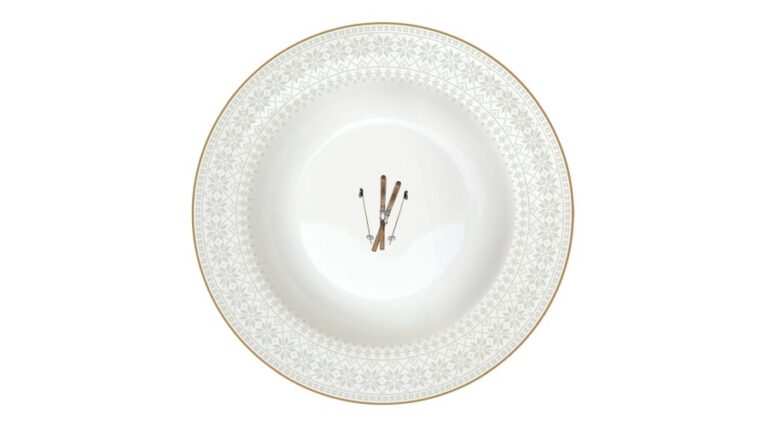 R2S.943CHAL Porcelán mélytányér 21