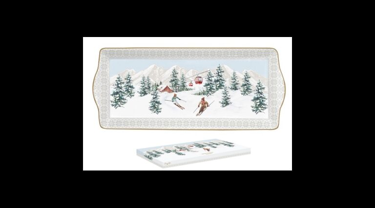 R2S.1109CHAL Porcelántálca 35x15cm