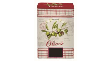 R2S.091OLIV Konyhai fémdoboz 12