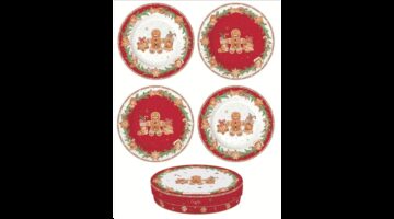 R2S.924FANG Porcelán desszerttányérszett 4db-os