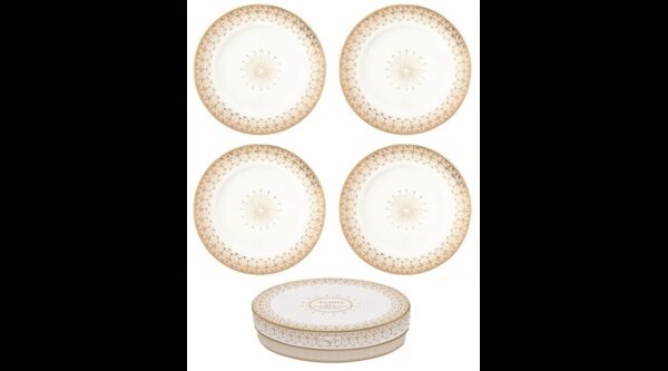 R2S.1100FESV Porcelán desszerttányérszett 4db-os