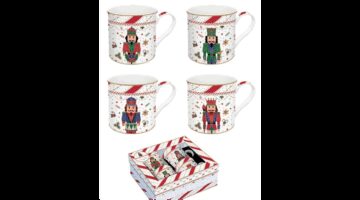 R2S.179NTWI Porcelánbögre 4db-os 300ml