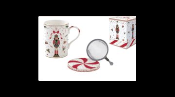 R2S.105NTWI Porcelán szűrősbögre tetővel