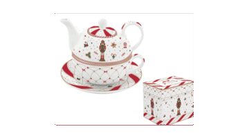 R2S.104NTWI Porcelán egyszemélyes teáskészlet 350ml
