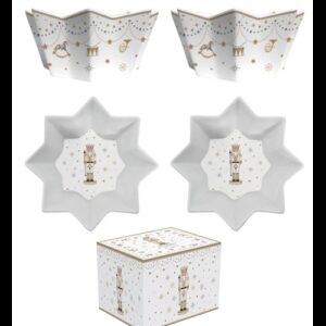 R2S.1008RNUT Porcelántál 2 db-os szett