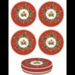 R2S.924CHBE Porcelán desszerttányérszett 4db-os