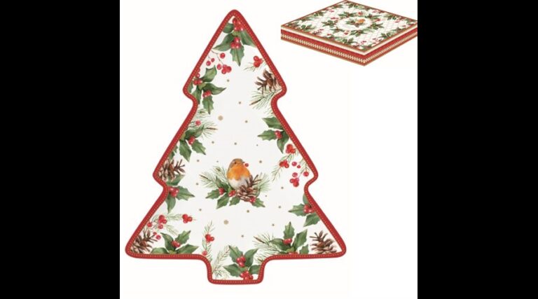 R2S.1481CHBE Porcelán fenyőtálca 20