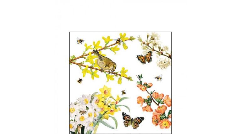 AMB.12518400 Spring awakening papírszalvéta 25x25cm