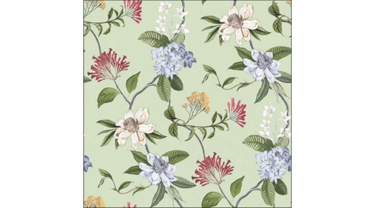 AMB.13318286 Floral mix green papírszalvéta 33x33cm