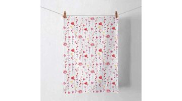 AMB.17818125 Hearts garlands konyharuha 50x70cm