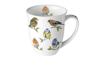 AMB.18418135 Bird species porcelánbögre 0