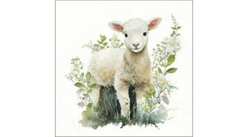 AMB.13318580 Lamb papírszalvéta 33x33cm
