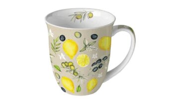 AMB.18418450 Olives and lemons porcelánbögre 0