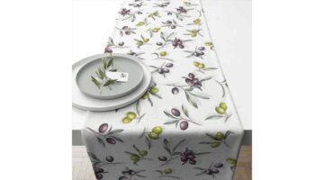 AMB.16618185 Delicious olives asztali futó 40x150cm