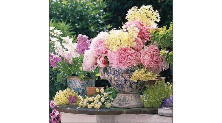 AMB.13318260 Potted flowers papírszalvéta 33x33cm