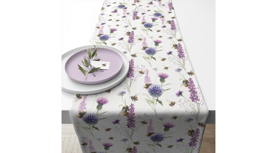 AMB.16617500 Bumblebees in the meadow asztali futó 40x150cm