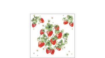 AMB.12518395 Bunch of strawberries papírszalvéta 25x25cm