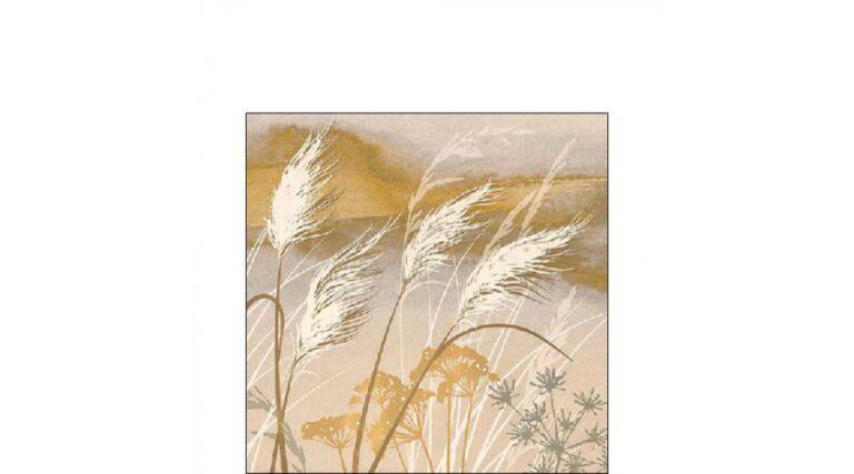 AMB.12518565 Waving grass papírszalvéta 25x25cm