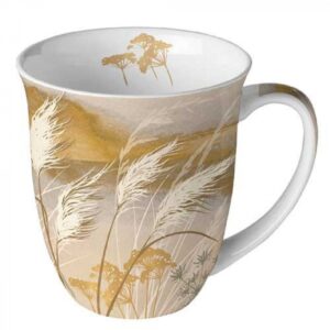 AMB.18418565 Waving grass porcelánbögre 0