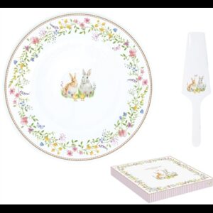 R2S.1112EAST Porcelán tortatál lapáttal