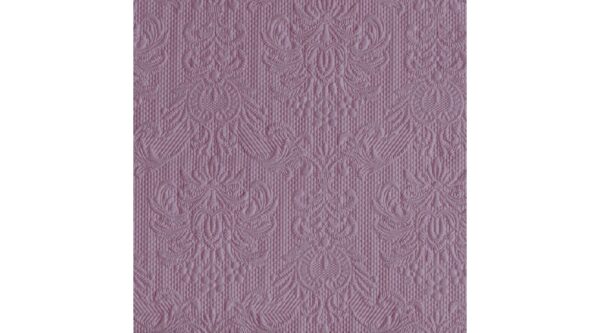 AMB.13307905 Elegance Pale lilac dombornyomott papírszalvéta 33x33cm