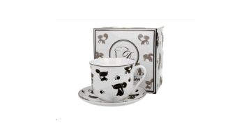 D.G.33212 Porceláncsésze+alj