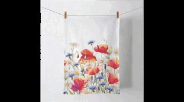 AMB.17818640 Poppies and cornflowers konyharuha 50x70cm