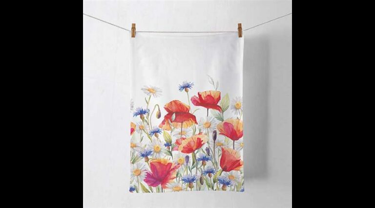 AMB.17818640 Poppies and cornflowers konyharuha 50x70cm