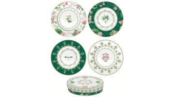 R2S.924BOCH Porcelán desszerttányérszett 4db-os