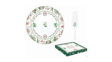 R2S.1112BOCH Porcelán tortatál lapáttal