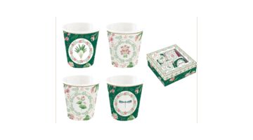 R2S.176BOCH Porcelán kávéspohár 4db-os szett