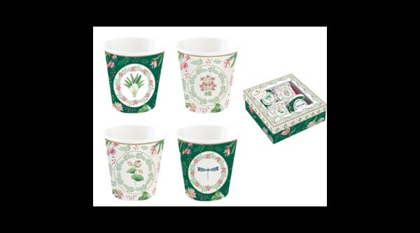 R2S.176BOCH Porcelán kávéspohár 4db-os szett