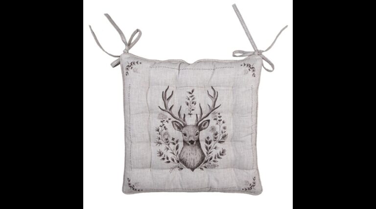 CLEEF.GTW29 Székpárna 40x40cm kötős 100% pamut