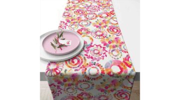 AMB.16617170 Fantasy Circles asztali futó 40x150cm