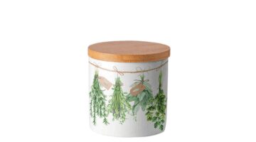 AMB.17416285 Fresh Herbs porcelán konyhai tároló 10x10cm