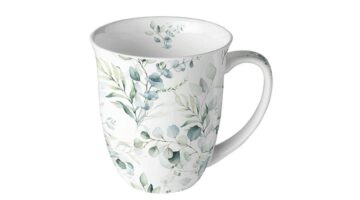 AMB.18417165 Eucalyptus All Over porcelánbögre 0