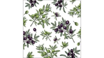 AMB.13317260 Olives All Over papírszalvéta 33x33cm