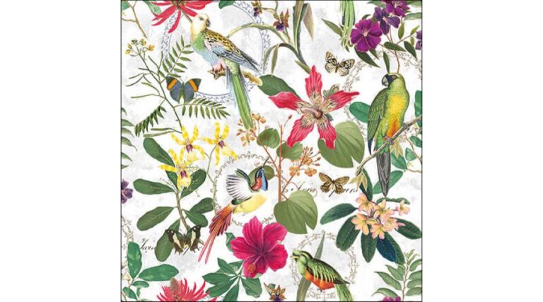 AMB.13317220 Tropical Jungle papírszalvéta 33x33cm