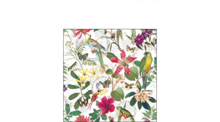 AMB.12517220 Tropical Jungle papírszalvéta 25x25cm