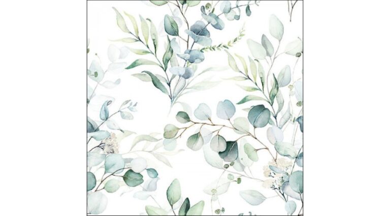 AMB.13317165 Eucalyptus All Over papírszalvéta 33x33cm