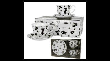 D.G.33861 Porceláncsésze+alj
