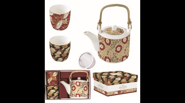 R2S.1467KIMO Porcelán teáskanna 600ml