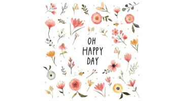 PPD.C1334393 Oh Happy Day papírszalvéta 33x33cm
