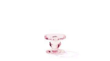 AMB.17134523 Üveg gyertatartó 7x9cm