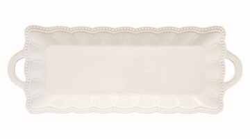 R2S.2892ELIW Porcelántálca 43x16cm