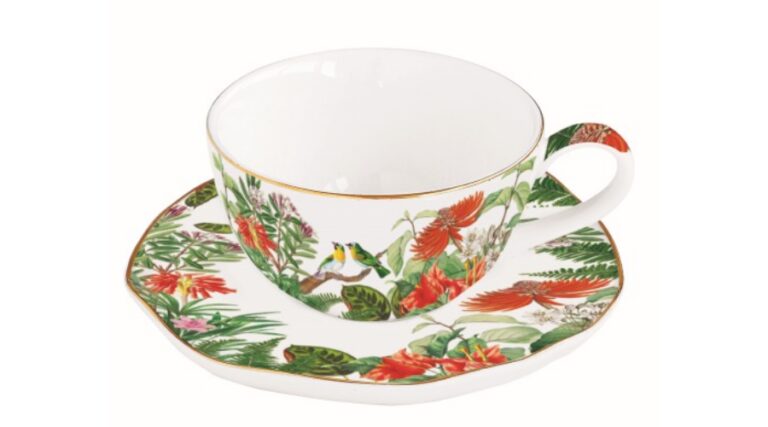 R2S.1588EXCA Porcelán eszpresszócsésze+alj 120ml