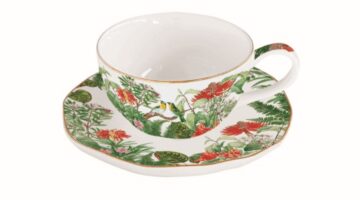 R2S.1589EXCA Porcelán teáscsésze+alj 250ml