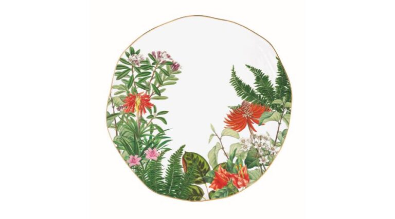 R2S.1583EXCA Porcelán lapostányér 26cm